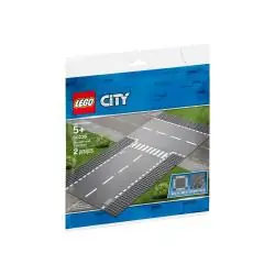 ULICA I SKRZYŻOWANIE PŁYTKI DROGOWE LEGO CITY 60236