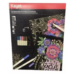 KOLOROWANKI ARTYSTYCZNE Z MARKERAMI METALICZNYMI