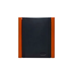 GNIAZDO POJEDYNCZE Z UZIEMIENIEM NATYNKOWE IP54 POMARAŃCZOWE POLMARK