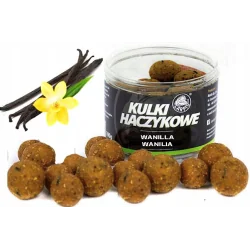 KULKI HACZYKOWE PROTEINOWE CARPIO 100G WANILIA – PRZYNĘTA NA KARPIE