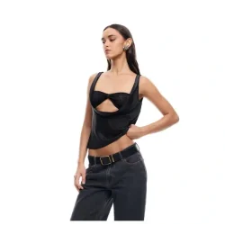 TOP LIONESS DELILAH SATYNOWY ROZMIAR M