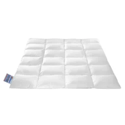 KOŁDRA PUCHOWA 135x200 2,0 KG WILPOL BIS – 80% PUCH GĘSI, 20% PIÓRKA, 100% BAWEŁNA