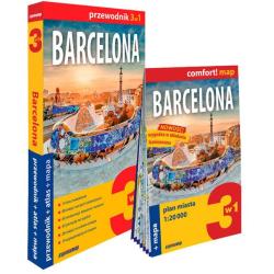 BARCELONA 3W1. PRZEWODNIK + ATLAS + MAPA II GATUNEK
