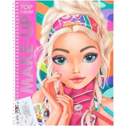 SZKICOWNIK MAKE UP TOP MODEL Z NAKLEJKAMI DEPESCHE