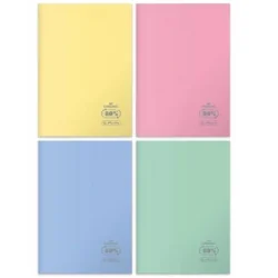 ZESZYT A5 HERLITZ PASTEL COLORS KRATKA 60 KARTEK