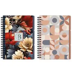 KOŁONOTATNIK W KRATKĘ 96 KARTEK B5