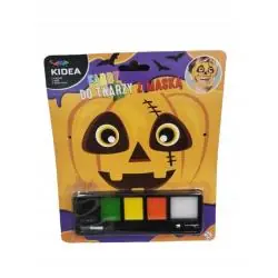 FARBY DO TWARZY Z MASKĄ DYNIA KIDEA 5+