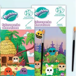 KOLOROWANKA AKWARELOWA FLOCKIES TM TOYS 3+