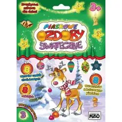 PIASKOWE OZDOBY ŚWIĄTECZNE KREATYWNA ZABAWA DLA DZIECI 3+