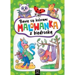 MALOWANKA Z BIEDRONKĄ. BAWIĘ SIĘ KOLORAMI