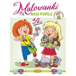 NASI PUPILE. MALOWANKI Z NAKLEJKAMI