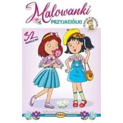 PRZYJACIÓŁKI. MALOWANKA Z NAKLEJKAMI