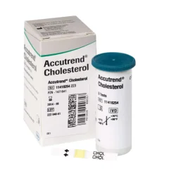 ACCUTREND CHOLESTEROL 25 SZT. – PASKI TESTOWE DO ANALIZATORA ACCUTREND PLUS