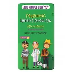 UKŁADANKA MAGNETYCZNA ZAWODY THE PURPLE COW 3+