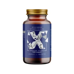 BRAINMAX WITAMINA D3 I K2 100 KAPSUŁEK SUPLEMENT DIETY