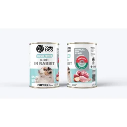 KARMA MOKRA DLA SZCZENIAKA GOOD FORM JUNIOR Z KRÓLIKIEM 400G