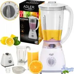 BLENDER KIELICHOWY AD4057 450W 1,5L 4 PRĘDKOŚCI ADLER