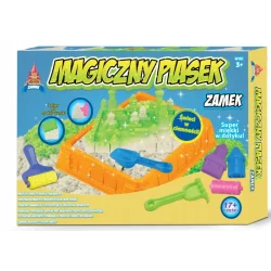 MAGICZNY PIASEK ŚWIECĄCY W CIEMNOŚCI ZESTAW KREATYWNY 3+