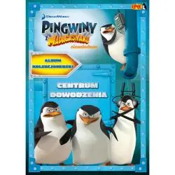 PINGWINY Z MADAGASKARU. CENTRUM DOWODZENIA. ALBUM NA NAKLEJKI + 8 NAKLEJEK