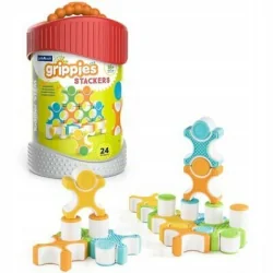 KLOCKI MAGNETYCZNE MAŁY GENIUSZ PIRAMIDY 24 ELEMENTY DUMEL 118M+