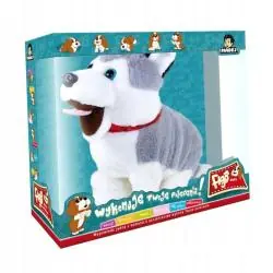 MASKOTKA INTERAKTYWNA FIGO PIES REAGUJĄCY NA KOMENDY HUSKY ZABAWKA EDUKACYJNA MADEJ 3+