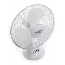 WENTYLATOR BIURKOWY BIAŁY AD7302 ADLER