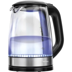 CZAJNIK ELEKTRYCZNY SZKLANY SZYBKA WRZĄCA WODA I STYLOWY DESIGN MPM