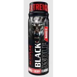ACTIVLAB BLACK WOLF SHOT 80 ML – PRZEDTRENINGOWY ENERGETYCZNY SHOT 200 MG KOFEINY, BETA-ALANINA, EAA