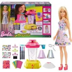 LALKA BARBIE ZESTAW DO TWORZENIA SPÓDNICZEK ZESTAW KREATYWNY MATTEL 3+