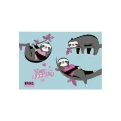 PODKŁADKA NA BIURKO NIEBIESKA LENIWIEC A3