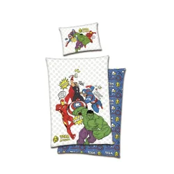 POŚCIEL BAWEŁNIANA 160 X 200 CM AVENGERS