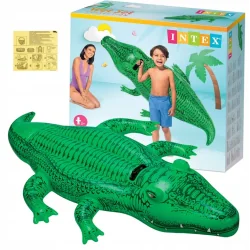 KROKODYL DMUCHANY DO PŁYWANIA 168 X 86 CM INTEX