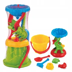 KOMPLET DO PIASKU FALA Z MŁYNKIEM MARIOINEX 2+