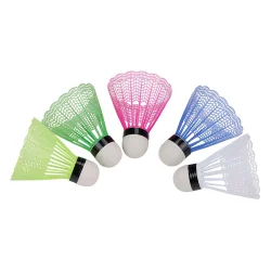 LOTKI DO BADMINTONA ZESTAW 5 SZT. DONNAY KOLOROWE