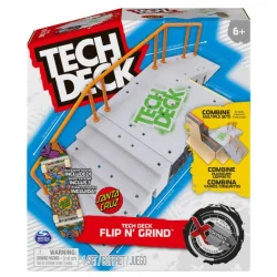 TECH DECK ZESTAW FLIP-TRICK Z RAMPĄ 6+