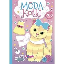 KOTKI. MODA. KSIĄŻECZKA Z NAKLEJKAMI
