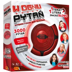 WORD FEVER W OGNIU PYTAŃ GRA ELEKTRONICZNA 7+