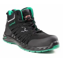 BUTY TRZEWIKI ROBOCZE BHP ROZMIAR 41 POLSTAR BEARFIELD PRESTON S3S SR FO CZARNE – KOMPOZYTOWY PODNOSEK, KEVLAROWA WKŁADKA