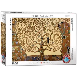 DRZEWO ŻYCIA GUSTAV KLIMT PUZZLE 1000 ELEMENTÓW EUROGRAPHICS 10+