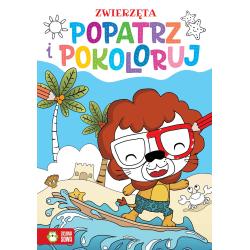 ZWIERZĘTA. POPATRZ I POKOLORUJ