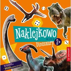 DINOZAURY. NAKLEJKOWO KIDS 3+