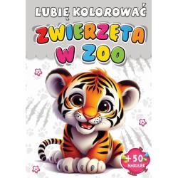 ZWIERZĘTA W ZOO. LUBIĘ KOLOROWAĆ