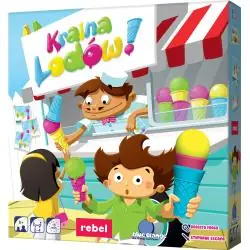 KRAINA LODÓW GRA PLANSZOWA REBEL 6+