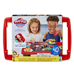 PLAY-DOH GRILL DUŻY ZESTAW Z CIASTOLINĄ 3+