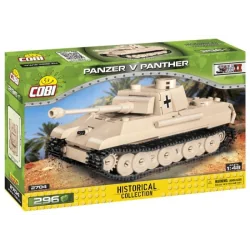 CZOŁG PANZER V PANTHER 1:48 KLOCKI 296 ELEMENTÓW COBI 6+