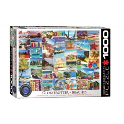 PUZZLE PLAŻE GLOBETROTTER 1000 ELEMENTÓW EUROGRAPHICS 12+