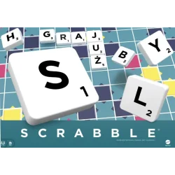 SCRABBLE ORIGINAL GRA SŁOWNA WERSJA POLSKA 10+
