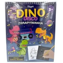 DINO DISCO ZDRAPYWANKA 20 ARKUSZY 3+