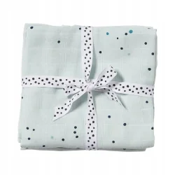 PIELUSZKI TETROWE DREAMY DOTS BLUE 70X70 2 SZTUKI