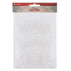 SZTUCZNY ŚNIEG DEKORACYJNY 100G DO CHOINEK STROIKÓW I DEKORACJI ŚWIĄTECZNYCH